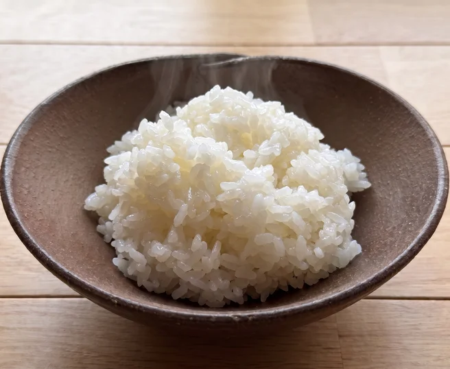 花山 ひとめぼれを炊いたごはん